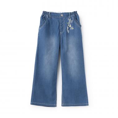 【冷感デニム】 ロングパンツ