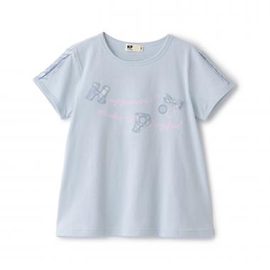 オープンスリーブ Tシャツ