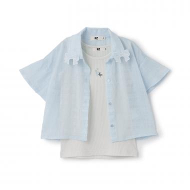 シアーシャツ・テレコタンクトップ セット