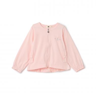 ジップアップカーディガン