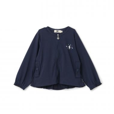 ジップアップカーディガン