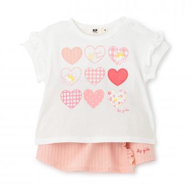 mimiちゃん Tシャツ・キュロット セット