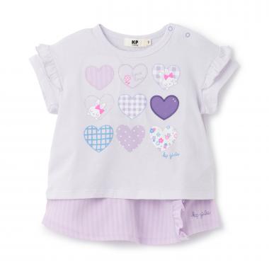 mimiちゃん Tシャツ・キュロット セット