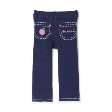 【日本製】 mimiちゃん裾折り返し スパッツ