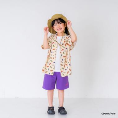 【親子リンク】【Disney】Kidsトイストーリー/総柄半袖シャツ