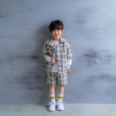 半袖シャツセットアップ