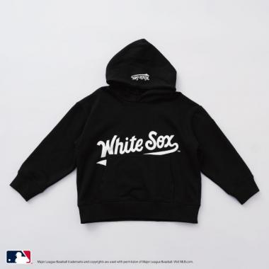 【MLB】ロゴプリントワイドスウェットパーカー