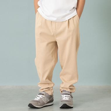 ストレッチムジテーパードパンツ