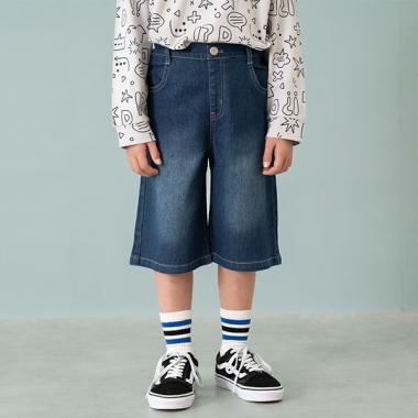 デニムバミューダパンツ