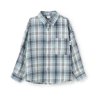 【親子リンク】Kidsピーチキモウチェックシャツ