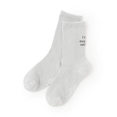 バッグロゴクリアカラーソックス