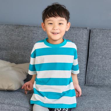 【365D.】アソートボーダーワイド半T