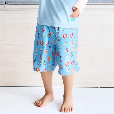 【SWIM】ダブルウエストスイムハーフパンツ