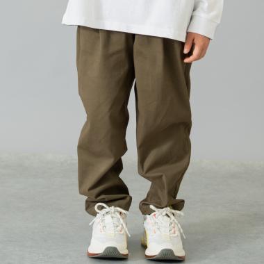 ストレッチツイルテーパードパンツ