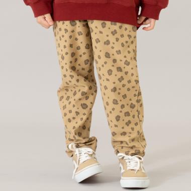 カットツイルテーパード柄パンツ