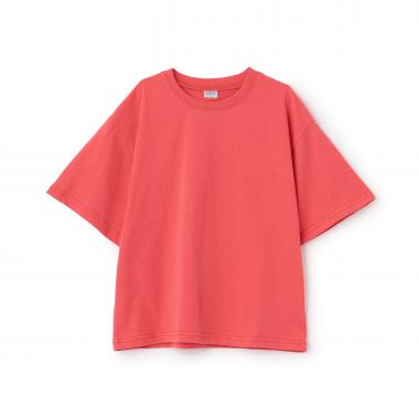 【綿100%】メッセージバック縦ロゴ半袖T