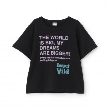 【綿100%】ドリームメッセージロゴ半袖T