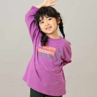 【綿100】【365D.】OFUZAKE柄ロンT