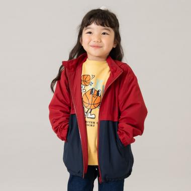 【撥水加工】バイカラーウィンドブレーカー