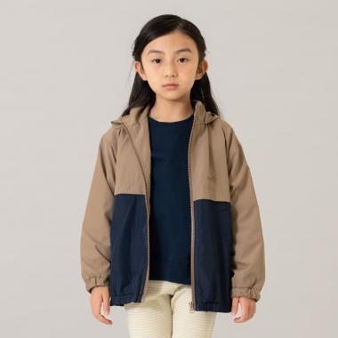 【撥水加工】バイカラーウィンドブレーカー