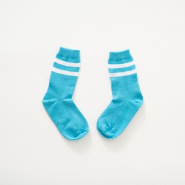 【Dセレクト】ネオンカラーラインソックス