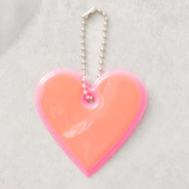 ピカッとあんしんハートリフレクターチャーム