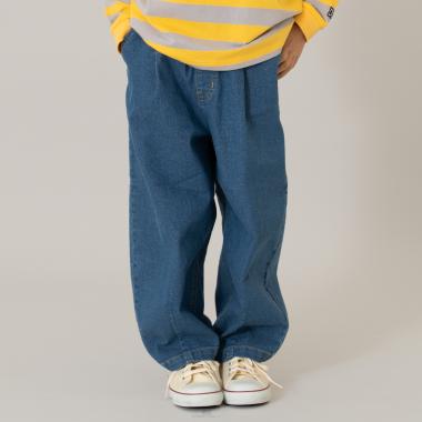 タックバルンデニムパンツ【セットアップ可】