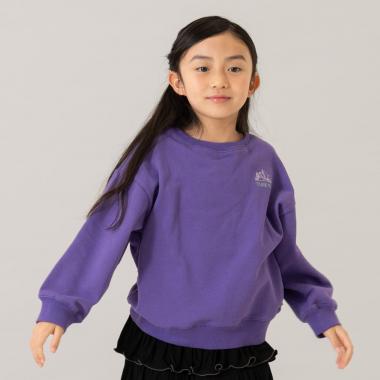 【親子リンク】【365D.】スウェットシティアイコン刺繍ワイドプルオーバー