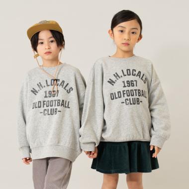 アメカジロゴプリントトレーナー