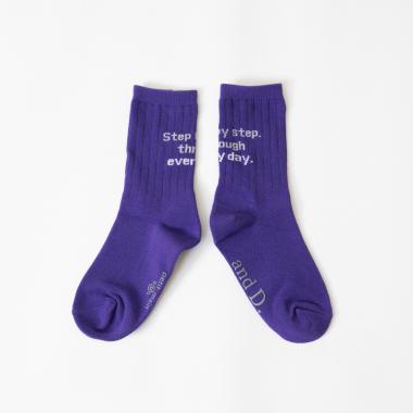 【365D】【親子リンク】バックロゴソックス/靴下