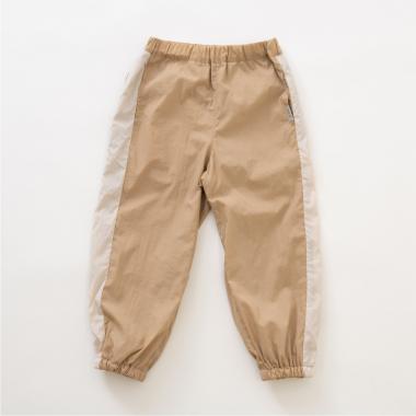 【撥水】配色ラインジョガーパンツ