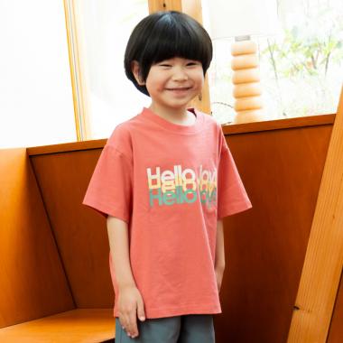 USED風加工ロゴ半袖T