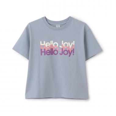 USED風加工ロゴ半袖T