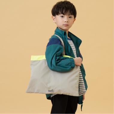 【撥水】リバーシブルバイカラーレッスントート