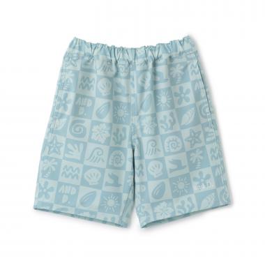 【セットアップ可】【水陸両用】総ガラショートパンツ