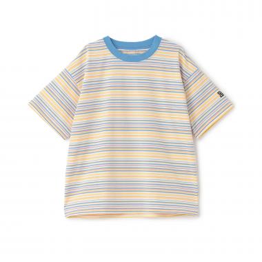 【365D】アソートボーダーワイド半袖T