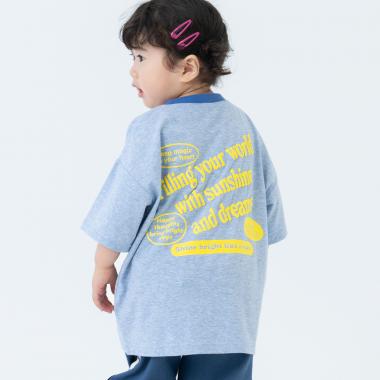 アソート発砲プリントリンガーワイド半袖T