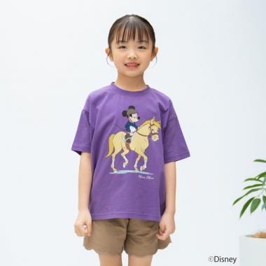 【親子リンク】【Disney】スポーツTシャツ