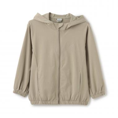 【接触冷感】【UVカット】ジップパーカー