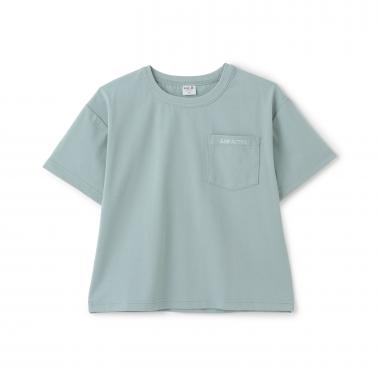 【接触冷感】【UVカット】ポケット半袖T