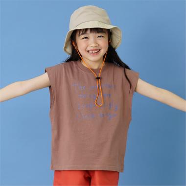 ロゴプリントタンクTEE