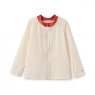 【SWIM】フィンガーホールつきZIPラッシュガード