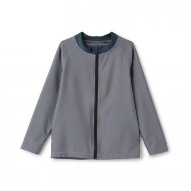 【SWIM】フィンガーホールつきZIPラッシュガード