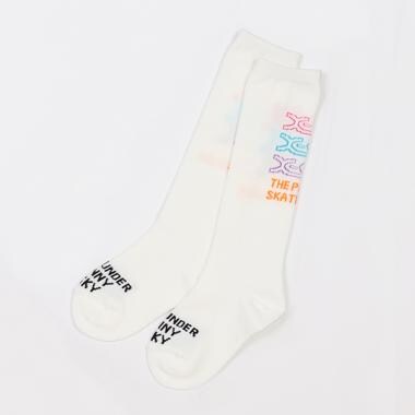 【人気商品再入荷】【直営店で取り扱い無し】3段ロゴハイソックス【日本製】