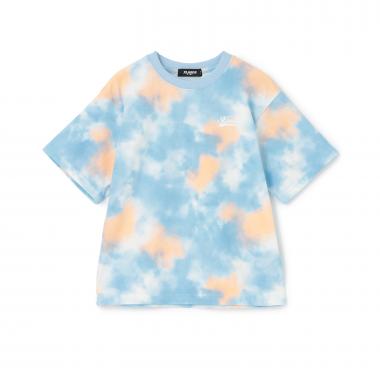 【人気商品再入荷】【直営店で取り扱い無し】タイダイプリント半袖Tシャツ