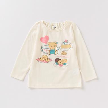 スイーツクマさんプリントTシャツ