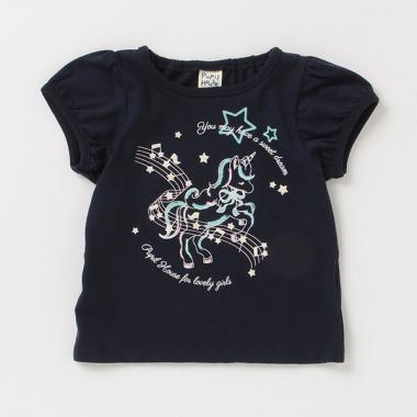 ユニコーンプリントTシャツ
