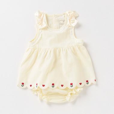 スカラップチュニック×ブルマセット