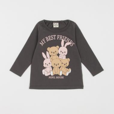 ぬいぐるみ長袖Tシャツ