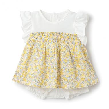 花柄半袖チュニック＋ブルマセット